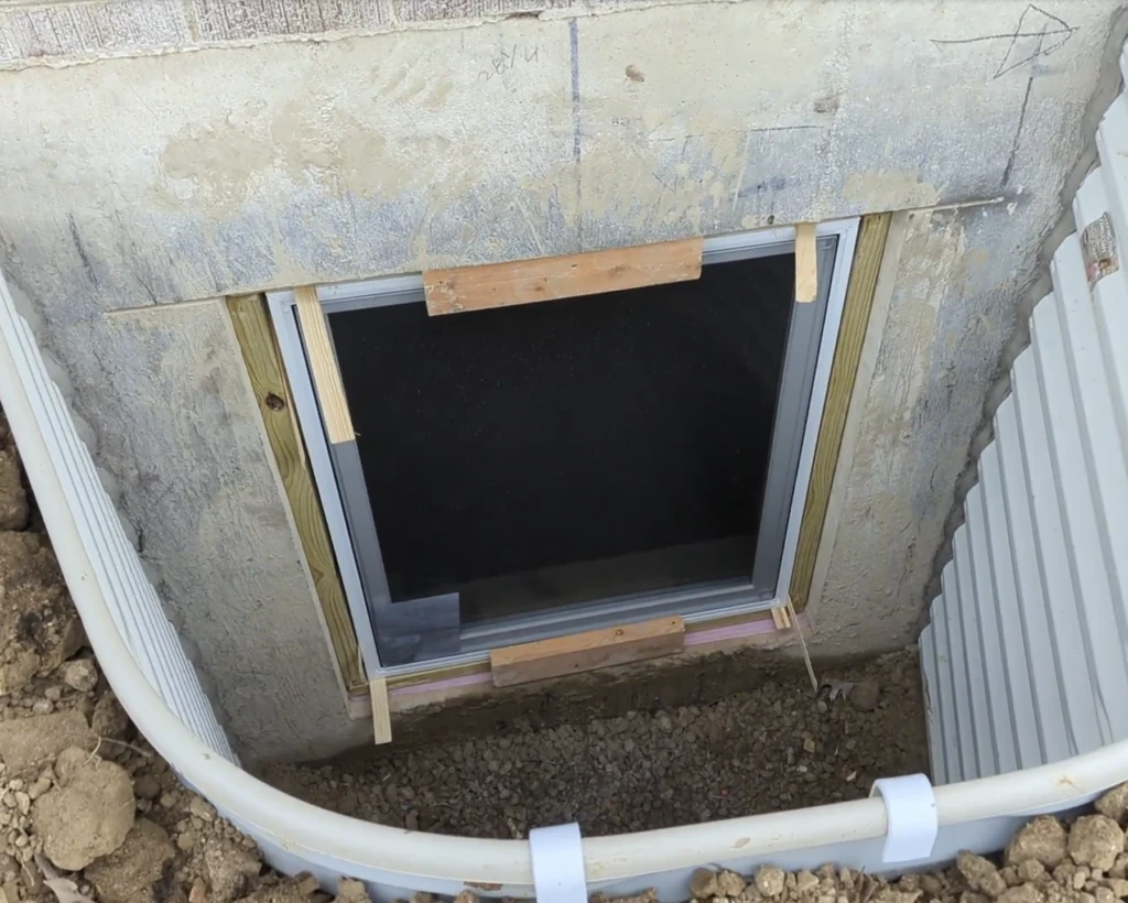 Well Liner and Frame Installation
